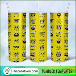 Spong Bob Skinny Tumbler Wrap – Digital Download