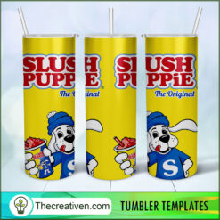 Slush Puppy Skinny Tumbler Wrap – Digital Download