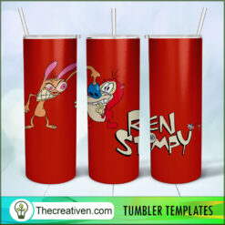 Ren Stimpy Skinny Tumbler Wrap – Digital Download