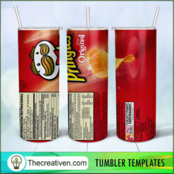 Pringles Original Skinny Tumbler Wrap – Digital Download