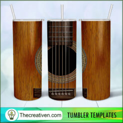 Guitar Skinny Tumbler Wrap – Digital Download