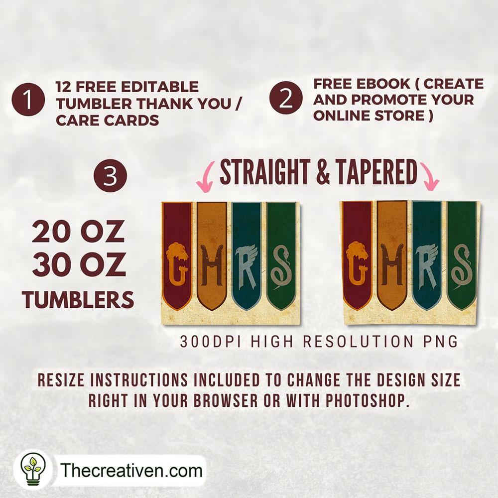 Flags Skinny Tumbler Wrap – Digital Download 2 Flags Skinny Tumbler Wrap – Digital Download - Image 2