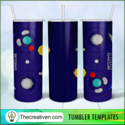Gamecube Controller Skinny Tumbler Wrap – Digital Download