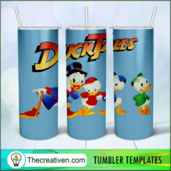 Duck Tales Skinny Tumbler Wrap – Digital Download