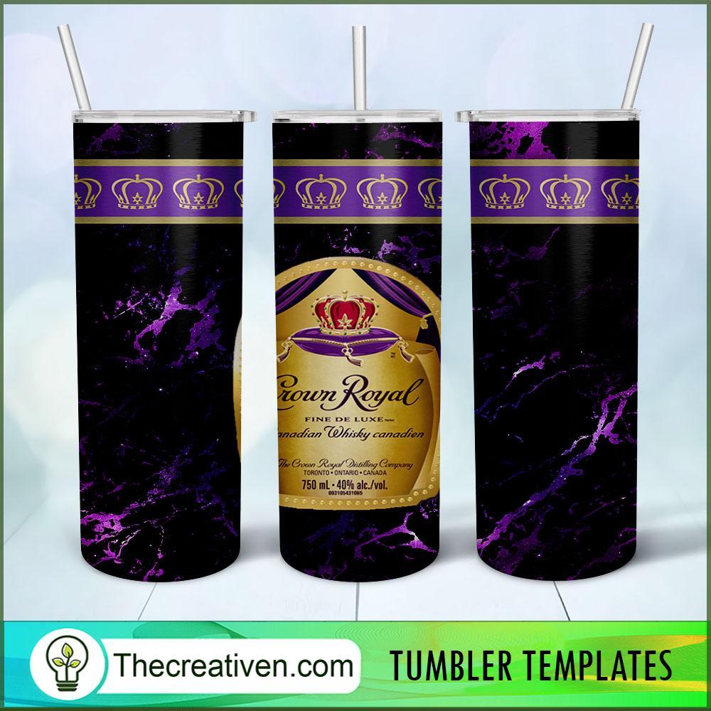Crown Royal Fine De Luxe Skinny Tumbler Wrap – Digital Download 1 Crown Royal Fine De Luxe Skinny Tumbler Wrap – Digital Download