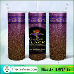Crown Royal Skinny Tumbler Wrap – Digital Download