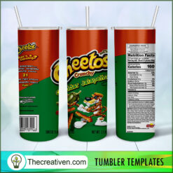 Cheetos Jalapeno Skinny Tumbler Wrap – Digital Download