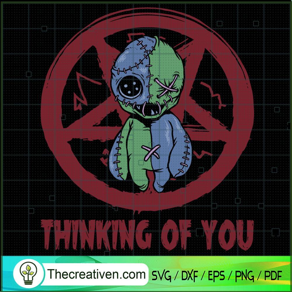 Thinking of You Voodoo Doll SVG Cut File for Cricut 1 Thinking of You Voodoo Doll SVG Cut File for Cricut