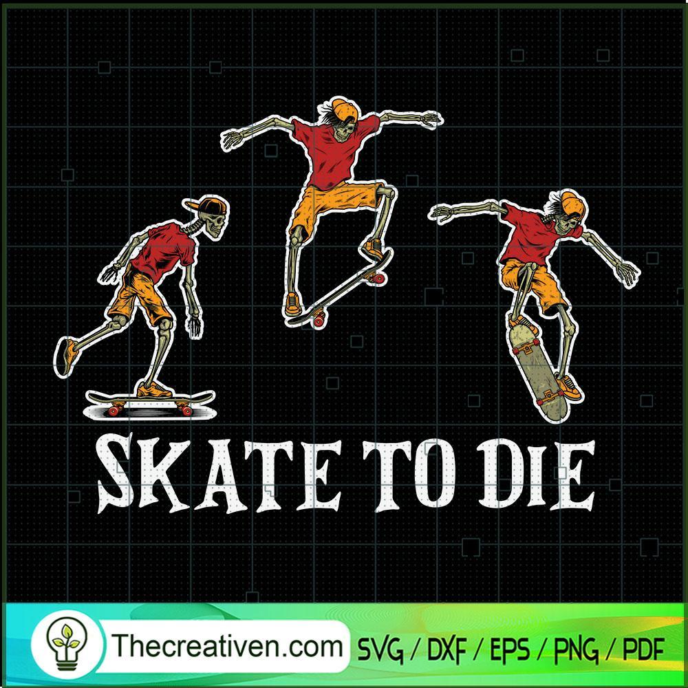 Skateboarding Skeletons Skat SVG Cut File for Cricut 1 Skateboarding Skeletons Skat SVG Cut File for Cricut