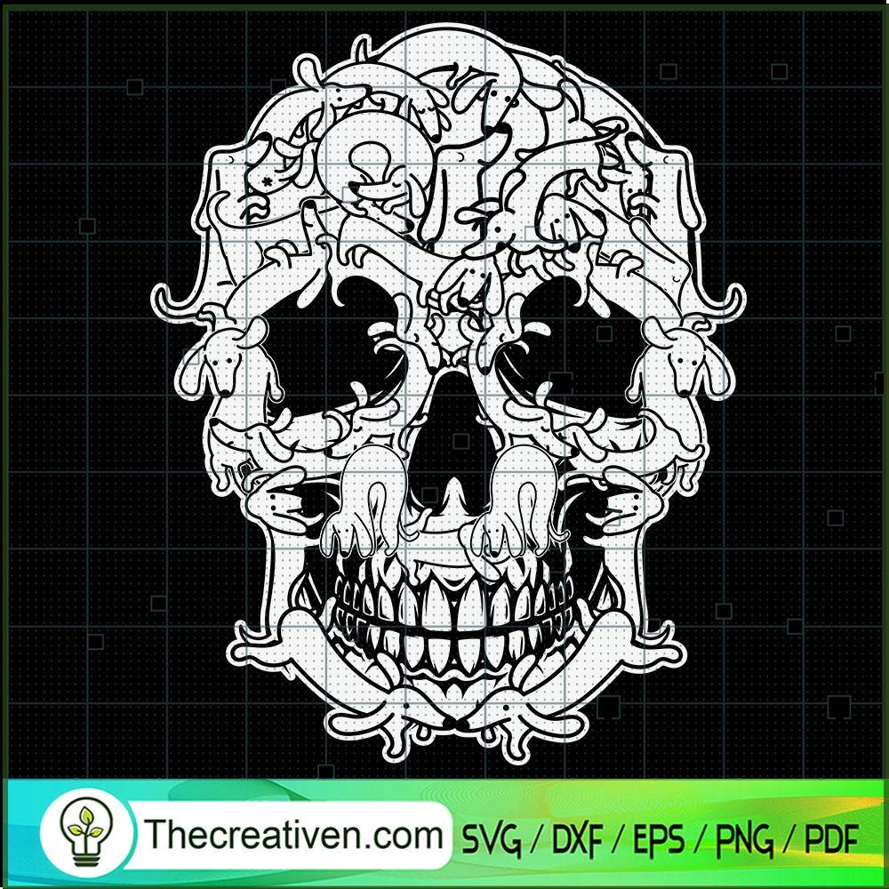 Halloween Costume Skull Dach SVG Cut File for Cricut 1 Halloween Costume Skull Dach SVG Cut File for Cricut