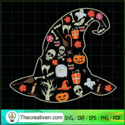 Pumpkin Halloween Element Ha SVG Cut File for Cricut