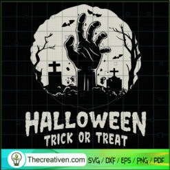 Halloween Trick or Treat SVG Cut File for Cricut & Silhouette