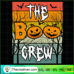 The Boo Crew Halloween SVG Cut File for Cricut & Silhouette