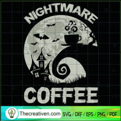 Halloween Nightmare Before SVG Cut File for Cricut & Silhouette