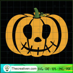 Pumpkin Scare SVG Cut File for Cricut & Silhouette