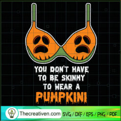 Pumpkini Funny Halloween SVG Cut File for Cricut & Silhouette