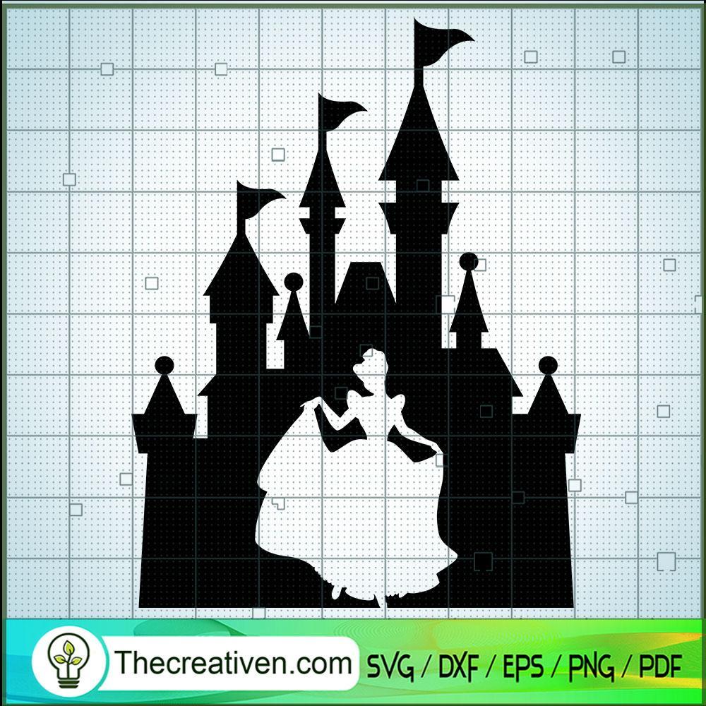 Walt Disney Castle Princess SVG Cut File for Cricut & Silhouette 1 Walt Disney Castle Princess SVG Cut File for Cricut & Silhouette