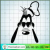 Pluto Disney Castle In Sunglasses SVG Cut File for Cricut & Silhouette 2 25 copy 5