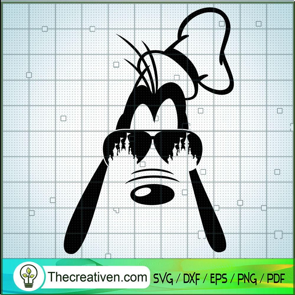 Pluto Disney Castle In Sunglasses SVG Cut File for Cricut & Silhouette 1 Pluto Disney Castle In Sunglasses SVG Cut File for Cricut & Silhouette