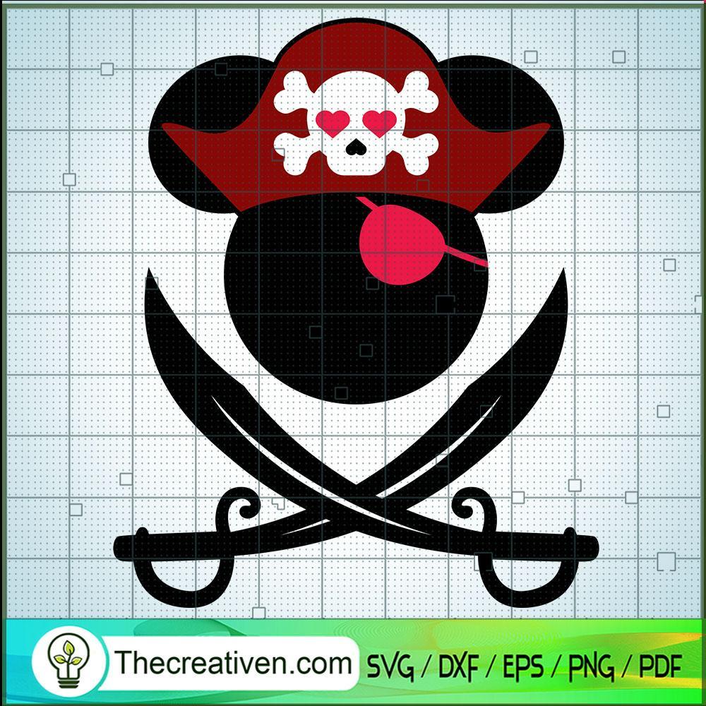 Mickey Pirates Hat SVG, Mickey And Minnie SVG, Walt Disney SVG 1 Mickey Pirates Hat SVG, Mickey And Minnie SVG, Walt Disney SVG