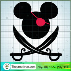 Mickey Pirates SVG, Mickey And Minnie SVG, Walt Disney SVG