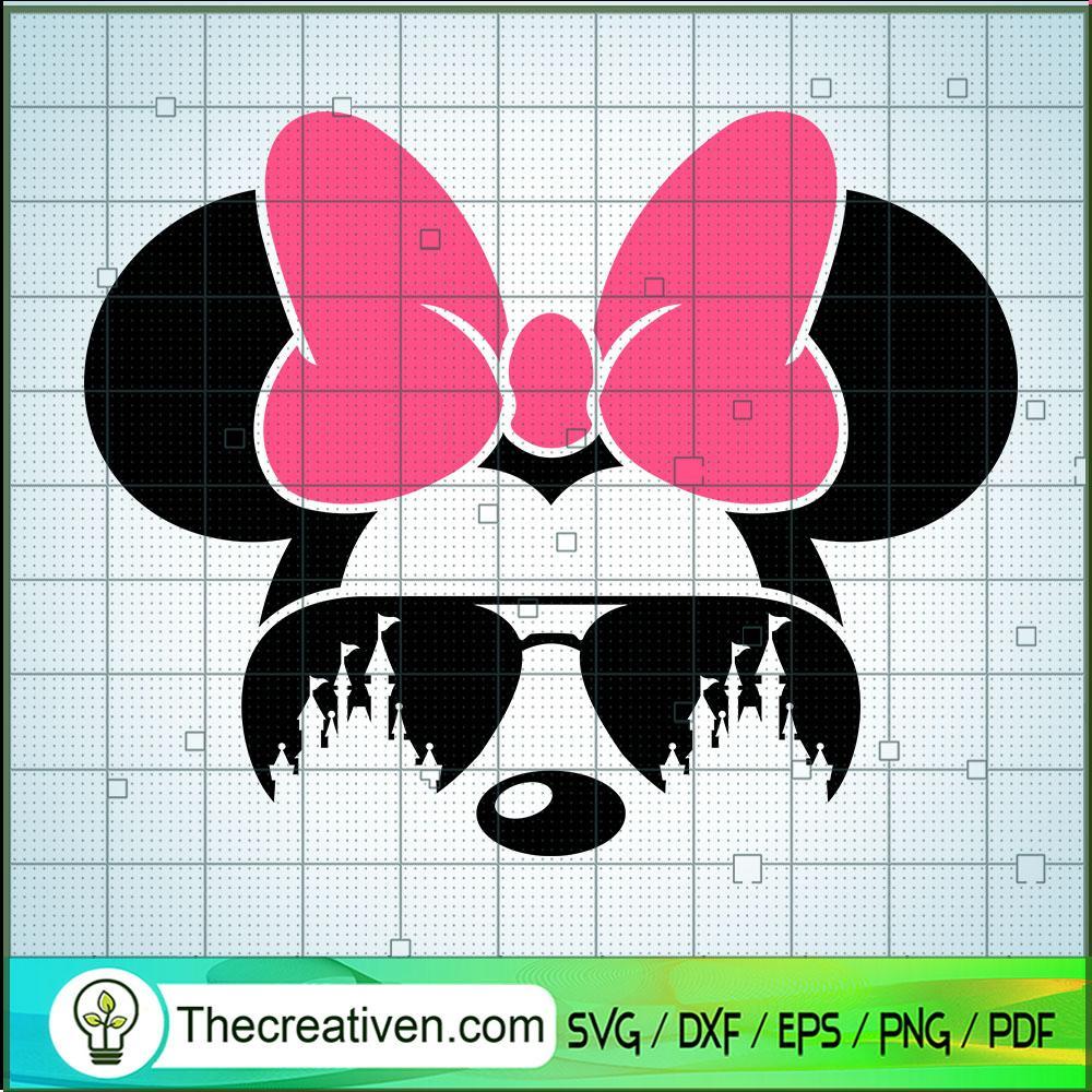 Minnie Pink Bow Castle In Su SVG Cut File for Cricut 1 Minnie Pink Bow Castle In Su SVG Cut File for Cricut