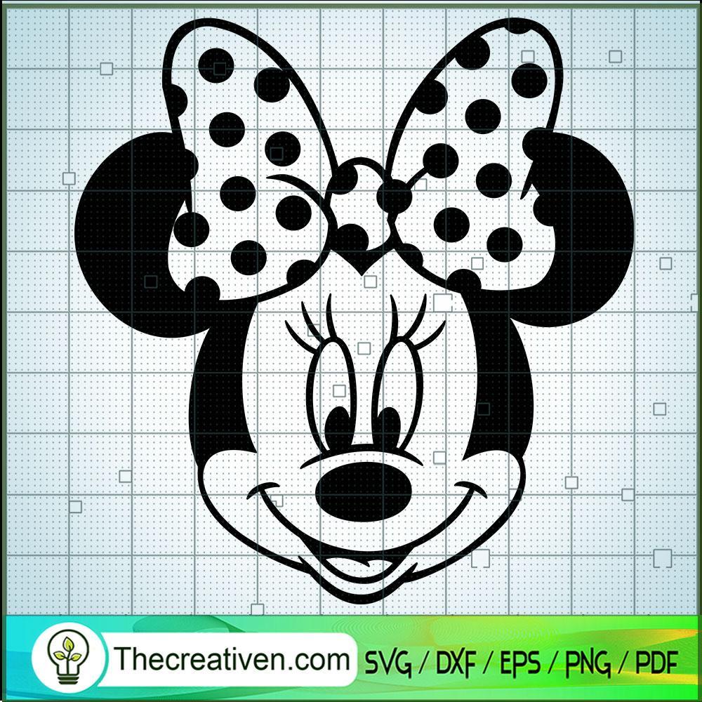 Cute Minnie Face SVG, Mickey And Minnie SVG, Walt Disney SVG 1 Cute Minnie Face SVG, Mickey And Minnie SVG, Walt Disney SVG