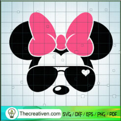 Minnie Pink Bow SVG, Mickey And Minnie SVG, Walt Disney SVG