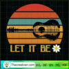 Let It Be Music Guitar Lover SVG, Guitar Lover SVG, Peace Love SVG 3 30 copy 4