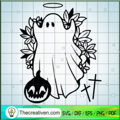 Boo Halloween SVG Cut File for Cricut & Silhouette Design 41807
