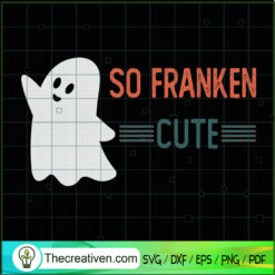 Cute Boo SVG Cut File for Cricut & Silhouette