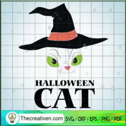 Halloween Cat SVG Cut File for Cricut & Silhouette Design 41780