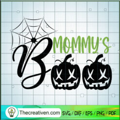 Mommy’s Boo SVG Cut File for Cricut & Silhouette