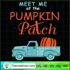 Meet Me Pumpkin Patch SVG Cut File for Cricut & Silhouette
