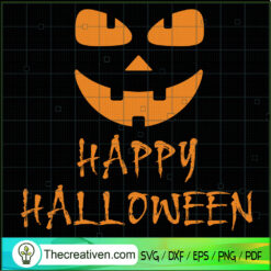 Happy Halloween SVG Cut File for Cricut & Silhouette Design 41639