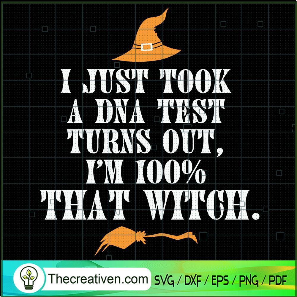 I Just Took A DNA Test Turns Out I'm 1 SVG Cut File fo Design 41610 1 I Just Took A DNA Test Turns Out I'm 1 SVG Cut File fo Design 41610