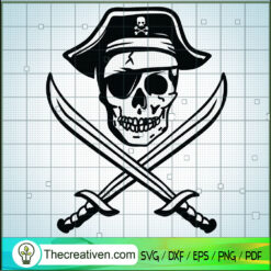Pirates Sull SVG Cut File for Cricut & Silhouette