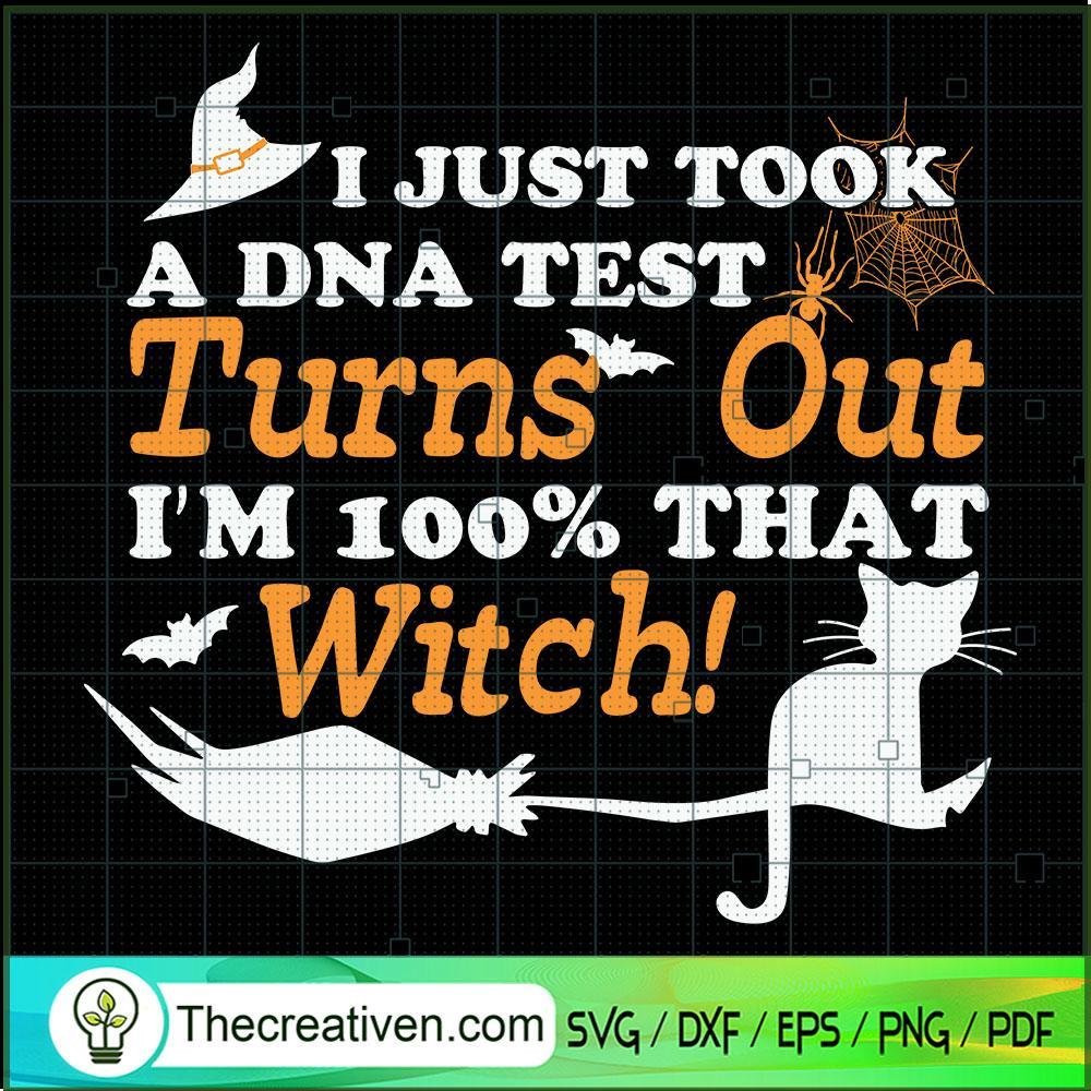I Just Took A DNA Test Turns Out I'm 1 SVG Cut File fo Design 41589 1 I Just Took A DNA Test Turns Out I'm 1 SVG Cut File fo Design 41589