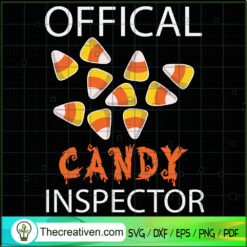 Offical Candy Inspector SVG Cut File for Cricut & Silhouette