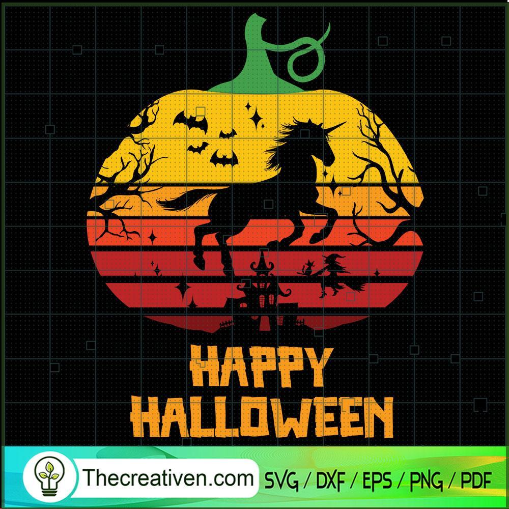 Happy Halloween Horse SVG Cut File for Cricut & Silhouette 1 Happy Halloween Horse SVG Cut File for Cricut & Silhouette