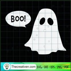 Boo Ghost Scare You SVG Cut File for Cricut & Silhouette