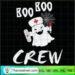 Boo Boo Crew SVG Cut File for Cricut & Silhouette Design 41477