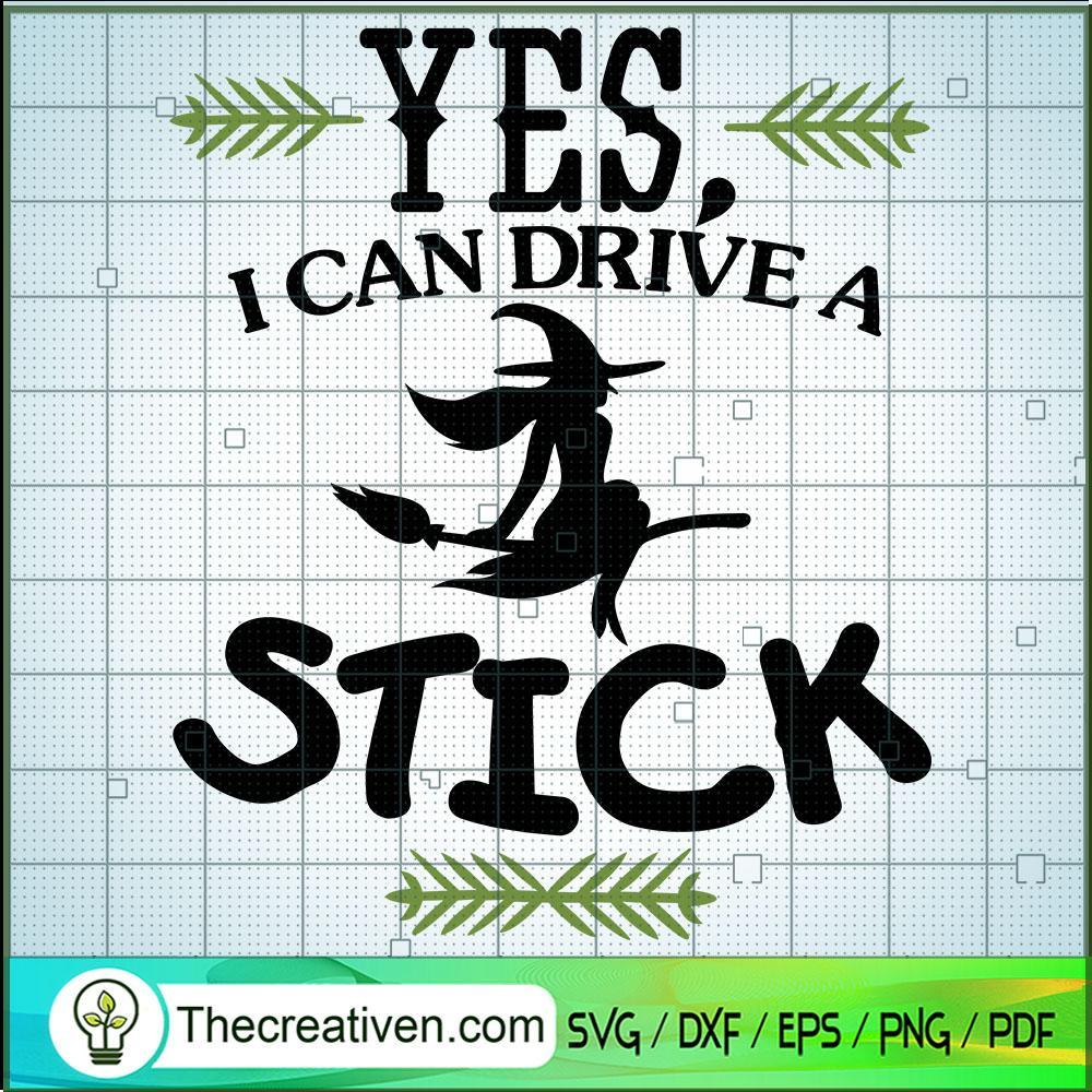 Yes I Can Drive Stick SVG, Halloween SVG, Scary SVG, Oct 31 SVG 1 Tweetii 201001 UP 03 copy