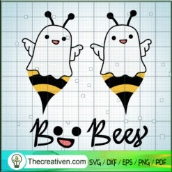 Boo Bees SVG Cut File for Cricut & Silhouette Design 41474