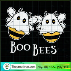 Boo Bees SVG Cut File for Cricut & Silhouette Design 41339