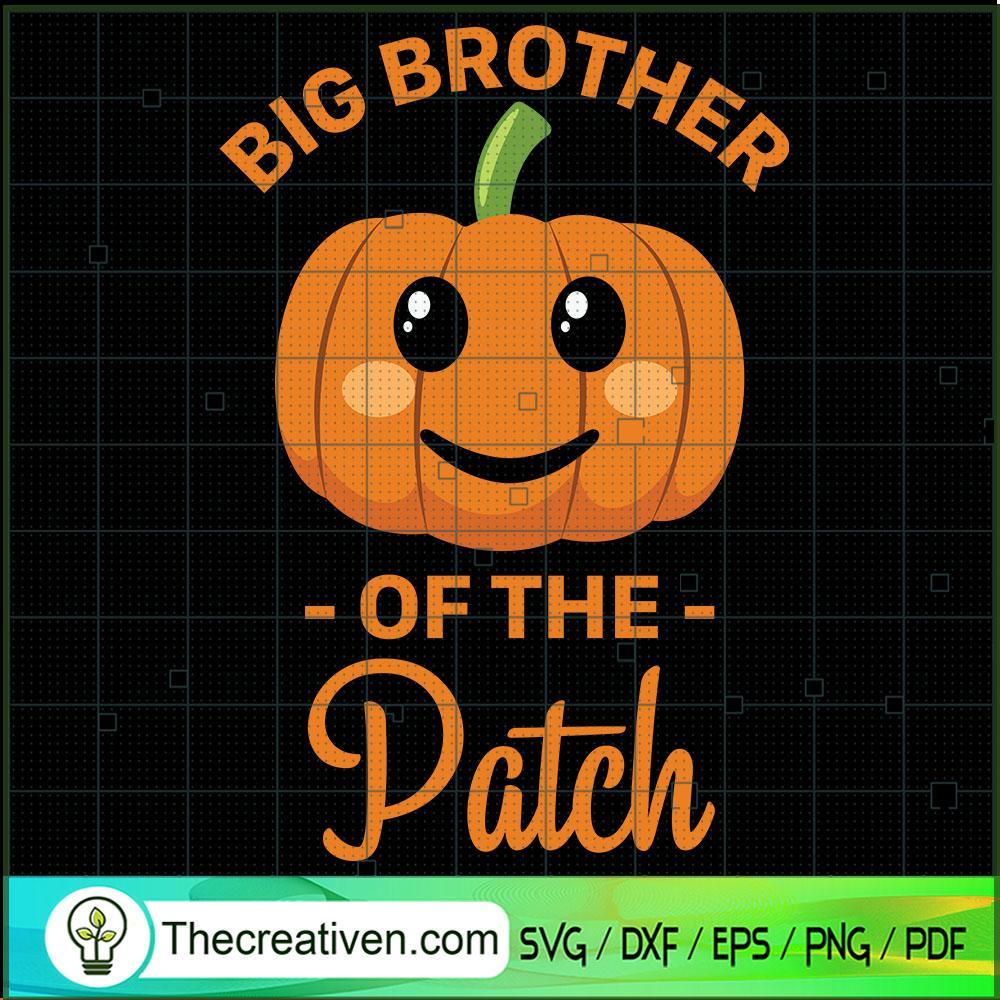 Big Brother Of The Patch SVG Cut File for Cricut & Silhouette 1 Big Brother Of The Patch SVG Cut File for Cricut & Silhouette