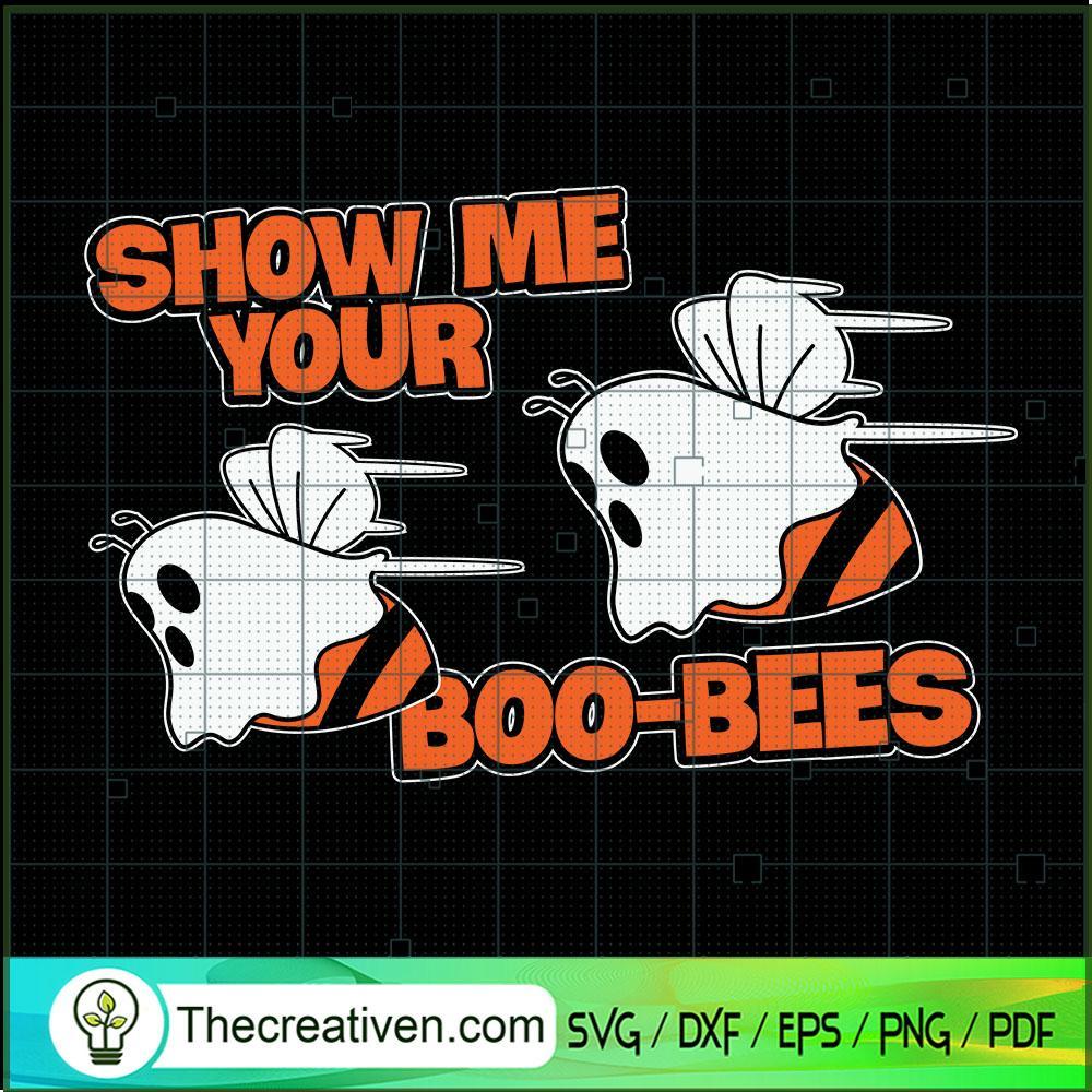 Show Me Your Boo-Bees SVG Cut File for Cricut & Silhouette 1 Show Me Your Boo-Bees SVG Cut File for Cricut & Silhouette