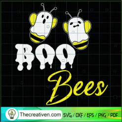 Boo Bees SVG Cut File for Cricut & Silhouette Design 41312