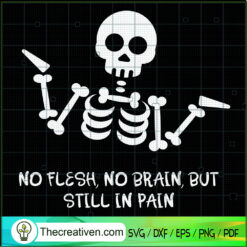 No Flesh SVG Cut File for Cricut & Silhouette