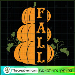 Fall Pumpkin SVG Cut File for Cricut & Silhouette Design 41285